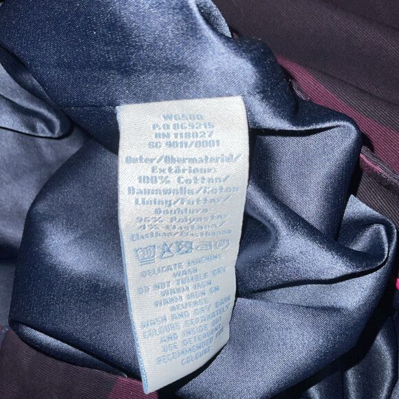 Boden Skirt Womens Size 8 Purple Pencil Zipper Slit lined Career Casual - Picture 9 of 10